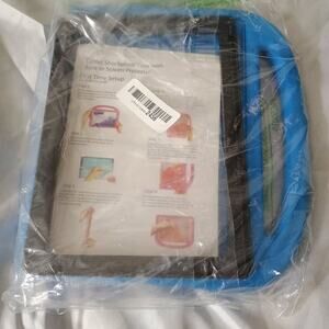 iPad 10.2 Case for Kids, with Built-in Screen Protector, Shockproof Handle Stand